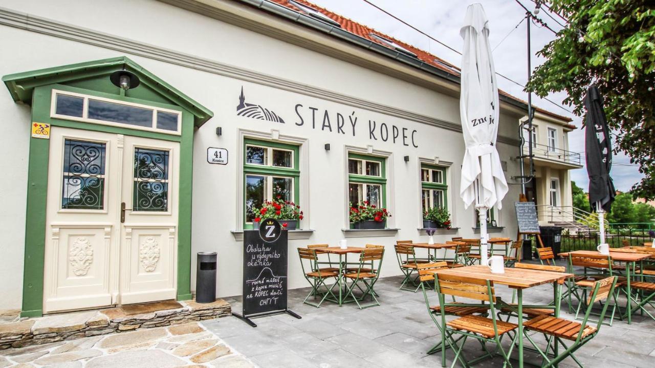 Penzion A Bistro Stary Kopec ズノイモ エクステリア 写真